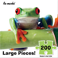 Frog 200 Large Piece Puzzle
