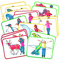 Roylco Body Poetry: Animal Action Cards