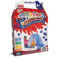 Straws and Connectors Structure Pack - 185 pc