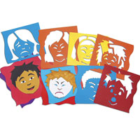 Mix & Match Emotion Stencils