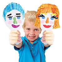 Paddle Puppets Portraits