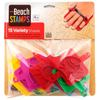 Beach Stamps - Variety Shapes