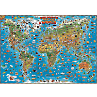 Dino's Illustrated Map of the World