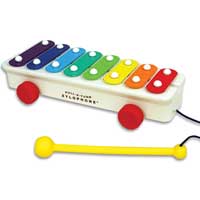 Retro Fisher Price Pull-A-Tune Xylophone