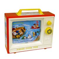Retro Fisher Price Two Tune Television