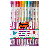 Color Smencils 10 Pack - Colored Scented Pencils