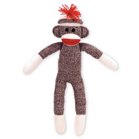 Sock Monkey Stuffed Toy