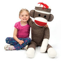 Jumbo Sock Monkey