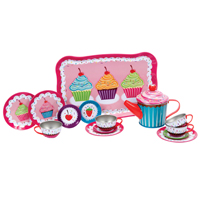 Cupcake Tin Tea Set