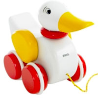 Brio Pull Along Duck
