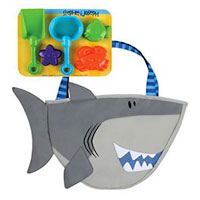 Beach Tote with Sand Toy Play Set