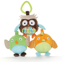 Treetop Friends Owl & Friends Ball Trio