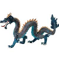 Blue Chinese Dragon