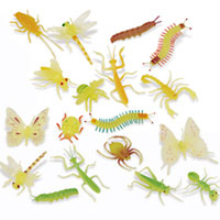 Glow in the Dark Insects Toob