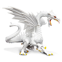 Glow-in-the-Dark Snow Dragon