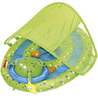 Baby Spring Float Activity Center with Canopy