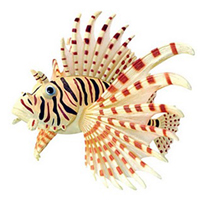 4D Lion Fish Puzzle