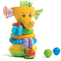 Musical Stack & Ball - Elephant