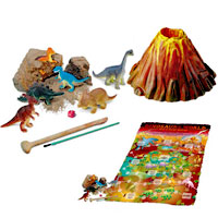 4M Dinosaur & Volcano