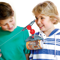 4M Tin Can Cable Car