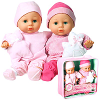 My Sweet Baby Lovable Twins - 11 inch