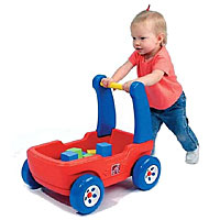 Walker Wagon with Blocks