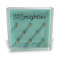 Round Peg Mighties Magnets - 8 Pack