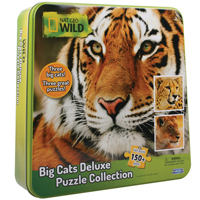 Nat Geo Big Cats Deluxe Puzzle Collection