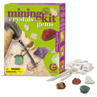 Crystals & Gems Mining Kit