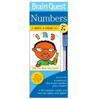 Brain Quest Write & Erase Set - Numbers