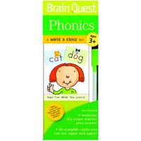 Brain Quest Write & Erase Set - Phonics