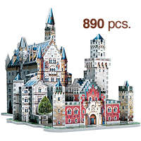 Neuschwanstein Castle 3D Puzzle