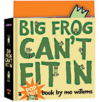 Big Frog Can't Fit In Hardcover Book