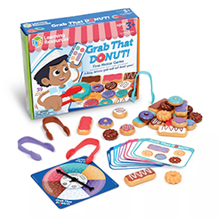 Grab That Donut Fine Motor Game