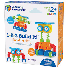 1-2-3 Build It! Robot Factory