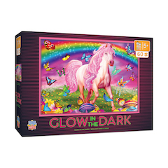 Glow in the Dark Rainbow World Puzzle