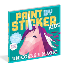 Paint By Sticker Kids - Unicorns & Magic