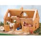 Traditional Deluxe Wood Barn with Cupola