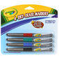 Dry-Erase Markers Fine Line Bullet Tip - 4 ct.