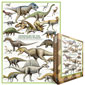Cretaceous Dinosaurs 1000 piece puzzle