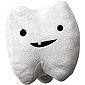 Giant Plush Tooth