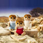 Calico Critters - Spotter Meerkat Triplets