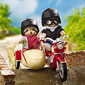 Calico Critters - Motorcycle & Sidecar