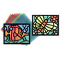 Stained Glass Paper Frame Set