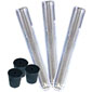 Plastic Test Tubes with Stoppers