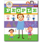 My First Activity Books: Draw + Learn - People
