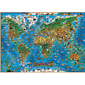 Dino's Illustrated Map of Prehistoric World