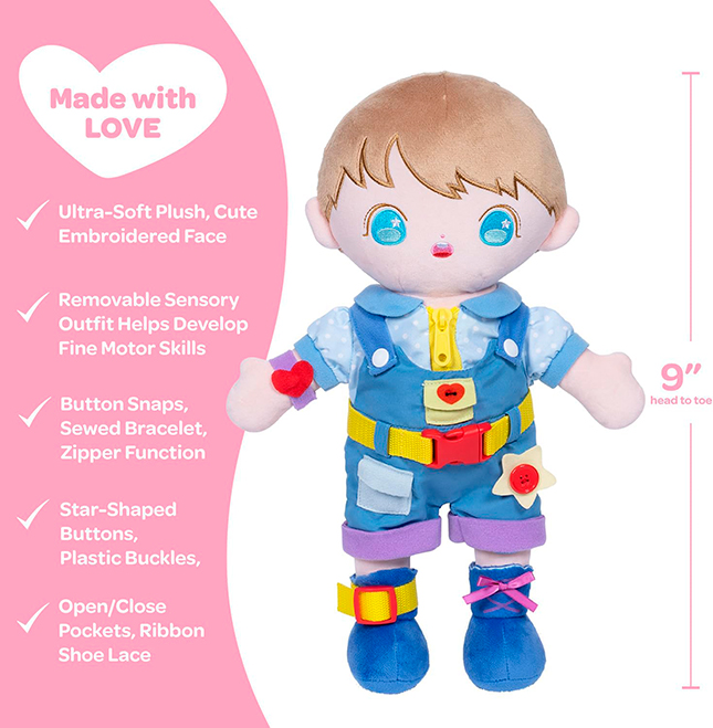 slim fit dress slacks Tidal Teal Small Doll Tail & Top Fits Barbie (Doll Not Included) main image 1