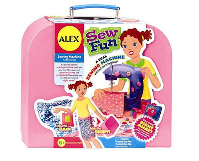 My 1st Deluxe Sewing Machine Kit - - Fat Brain Toys