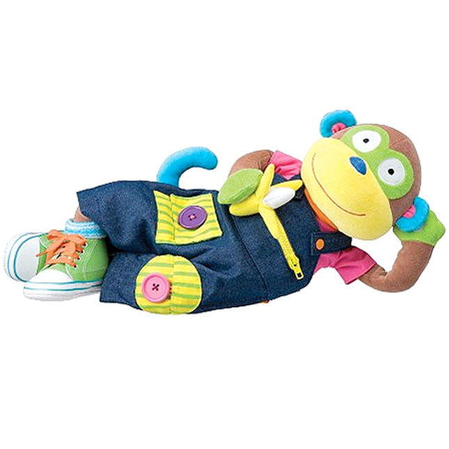 Learn To Dress Monkey Fat Brain Toys